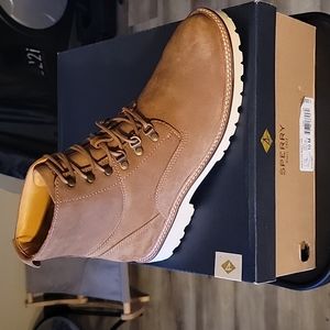Sperry Gold Lug Boot Tan